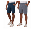 thumbnail image 1 of 32 Degrees Men’s Tech Performance Short Gray/Blue 2 PACK 2XL, 1 of 2