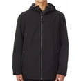 thumbnail image 1 of 32 Degrees Mens Hooded Raincoat, Black, XX-Large, 1 of 2