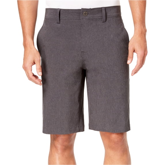 32 Degrees Mens Stretch Casual Chino Shorts, Grey, 38