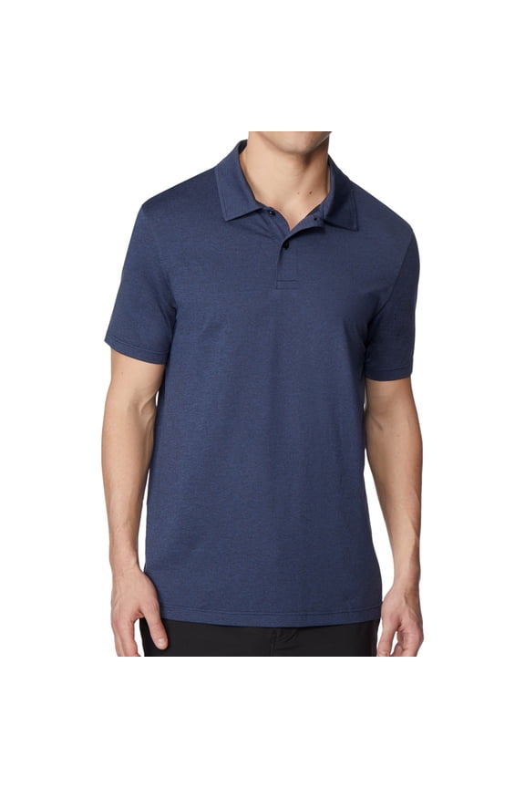 Mens Techno Polo Shirt, Blue, Small