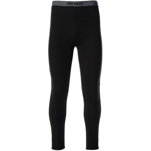 32 Degrees Performance Base Layer Pant, Black