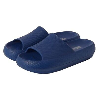 Navy Blue Foam Slide Sandals woman size 9-10 men’s size 7-8 Banyan Spa/Shower Slide Navy – Feelgoodz main image 3