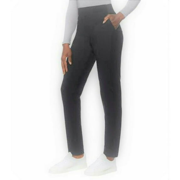 32 Degrees Soft Pull-On Pant (Heather Charcoal, Small)