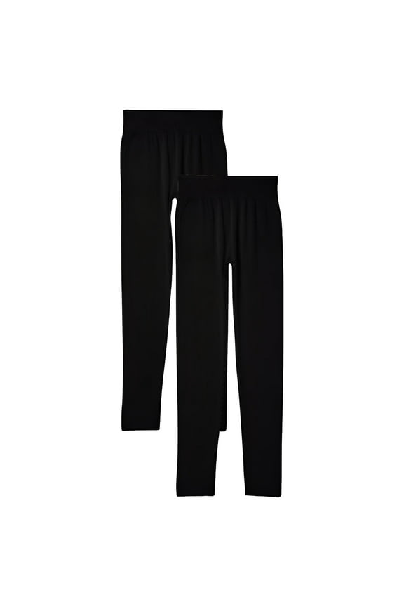 Women 2-Pack Performance Ultra Light Thermal Baselayer Legging, Sz XL