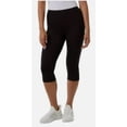 thumbnail image 1 of 32 Degrees Women Nylon Lux Capri (US, Alpha, Small, Regular, Regular, Black), 1 of 4