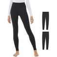 thumbnail image 1 of 32 Degrees Women's 2 Pack Performance Ultra Light Thermal Baselayer Legging Pant, 1 of 6