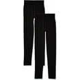 thumbnail image 1 of 32 Degrees Women's Base Layer Heat Pant 2-Pack (Black,  Small), 1 of 2