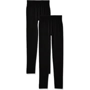 32 Degrees Womens Base Layer Heat Pant 2-Pack Black, Small