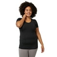 thumbnail image 1 of 32 Degrees Women's Cool Fitted T-Shirt - Black - X-Small, 1 of 4