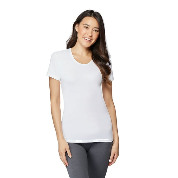 32 Degrees Women's Cool Fitted T-Shirt - White - XX-Large