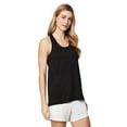 thumbnail image 1 of 32 Degrees Women's Cool Lightweight Regular Fit Racerback Tank Top - Black - Small, 1 of 4