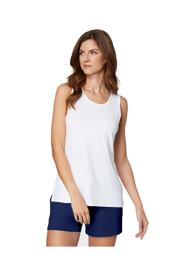 Women's Cool Relaxed Tank - White - Small