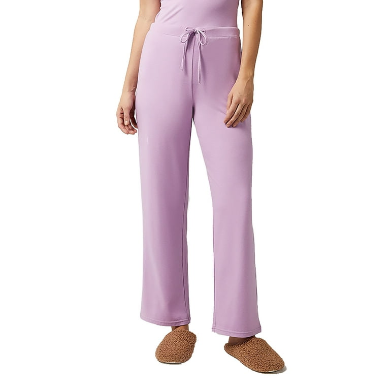 32 Degrees Cool Women's 2 Pack Soft Sleep Lounge Pants (Heather  Purple/Heather Grey, X-Large) 