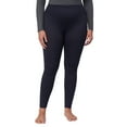 thumbnail image 1 of 32 Degrees Women's Lightweight Baselayer Leggings - Stormy Night - X-Small, 1 of 2