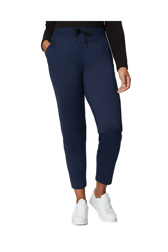 Women's Lightweight Ultra Comfy Everyday Pant - Dress Blue - Large