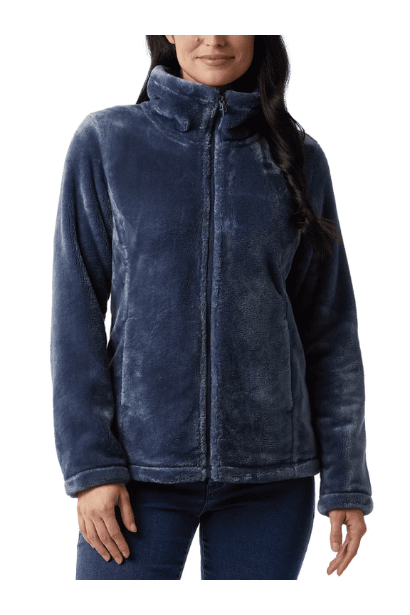 Women's Plush Jacket Blue XS