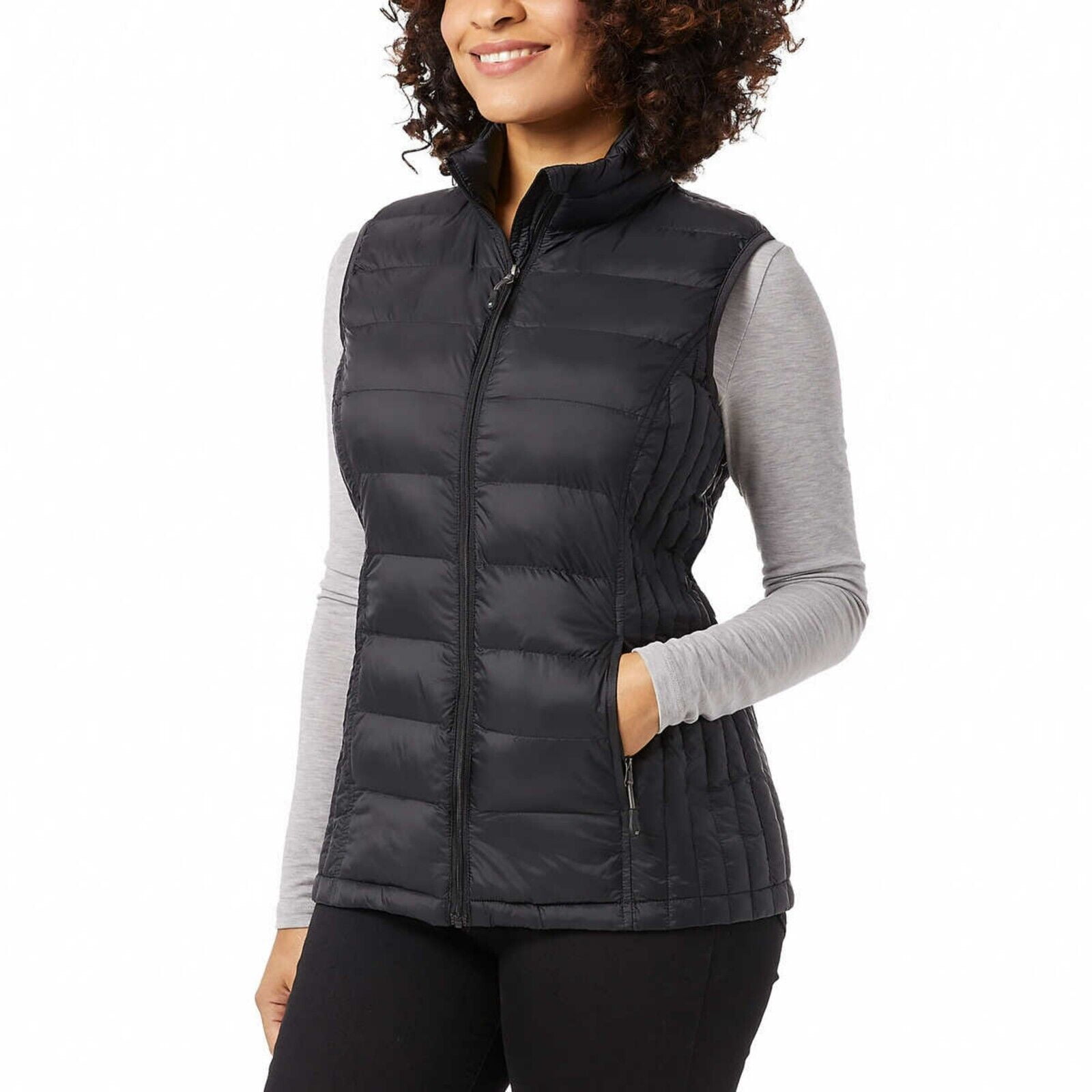 Cozy Winter Detachable Collar Top-Bust 32 main image 1