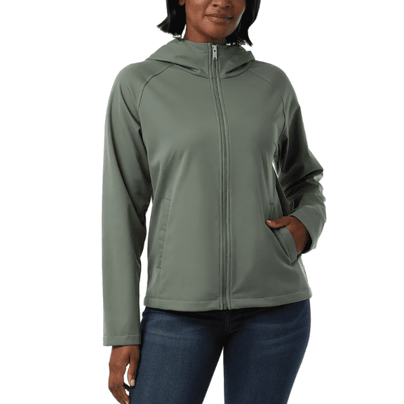 32 Degrees Women's Softshell Jacket Green Small
