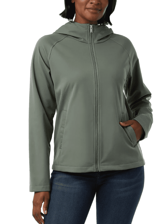 Women's Softshell Jacket Green Small