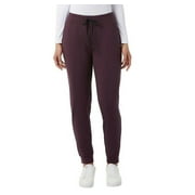 32 DEGREES Women's Tech Fleece Jogger Sweatpants, Boysenberry Small