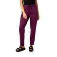 thumbnail image 1 of 32 Degrees Women's Ultra Comfy Everyday Pant - Dark Magenta Purple Heather - Large, 1 of 4