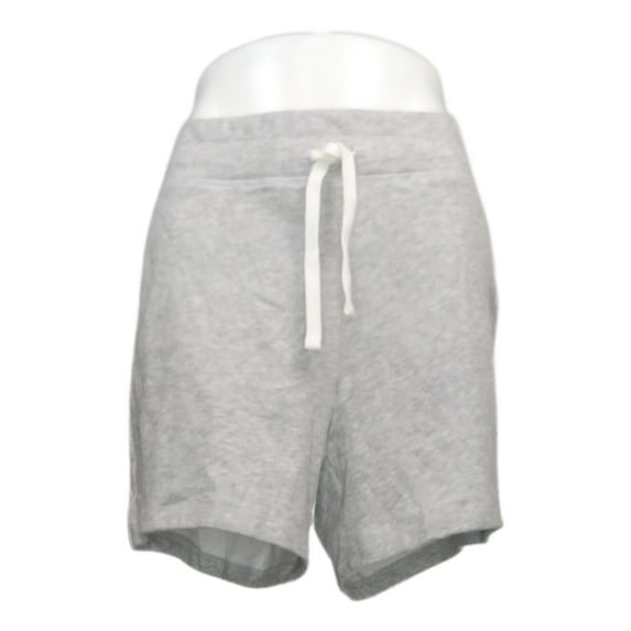 32 Degrees Women's Ultra Soft Cotton Blend 2 Pack Shorts (HT Gray/HT Powder Blue, Large)