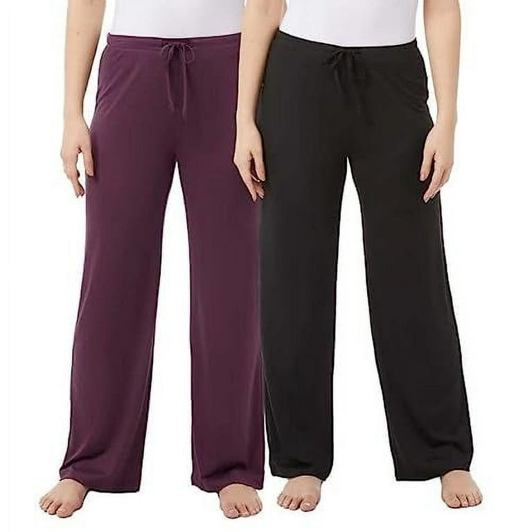 32 Degrees Womens Cool Soft Sleep Pants Pack of 2 Size: XXL, Color 