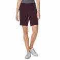 thumbnail image 1 of 32 Degress Cool Womens Stretch Active Cargo Shorts (Wine Tasting, X-Large), 1 of 3