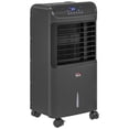 thumbnail image 1 of 32" Evaporative Air Cooler with 3.2 Gal Water Tank, 60° Oscillating, 3-In-1 Ice Cooling Fan, Portable Swamp Cooler with Humidifier, 1 of 10