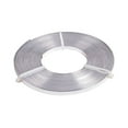thumbnail image 1 of 32 Feet 5mm Flat Aluminum Wire Silver Color Jewelry Craft Wire for Bezel Sculpting Armature Jewelry Making, 1 of 5