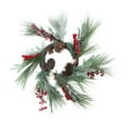 thumbnail image 1 of Northlight 32" Unlit Red Berries, Pine Cones Artificial Christmas Wreath, 1 of 1
