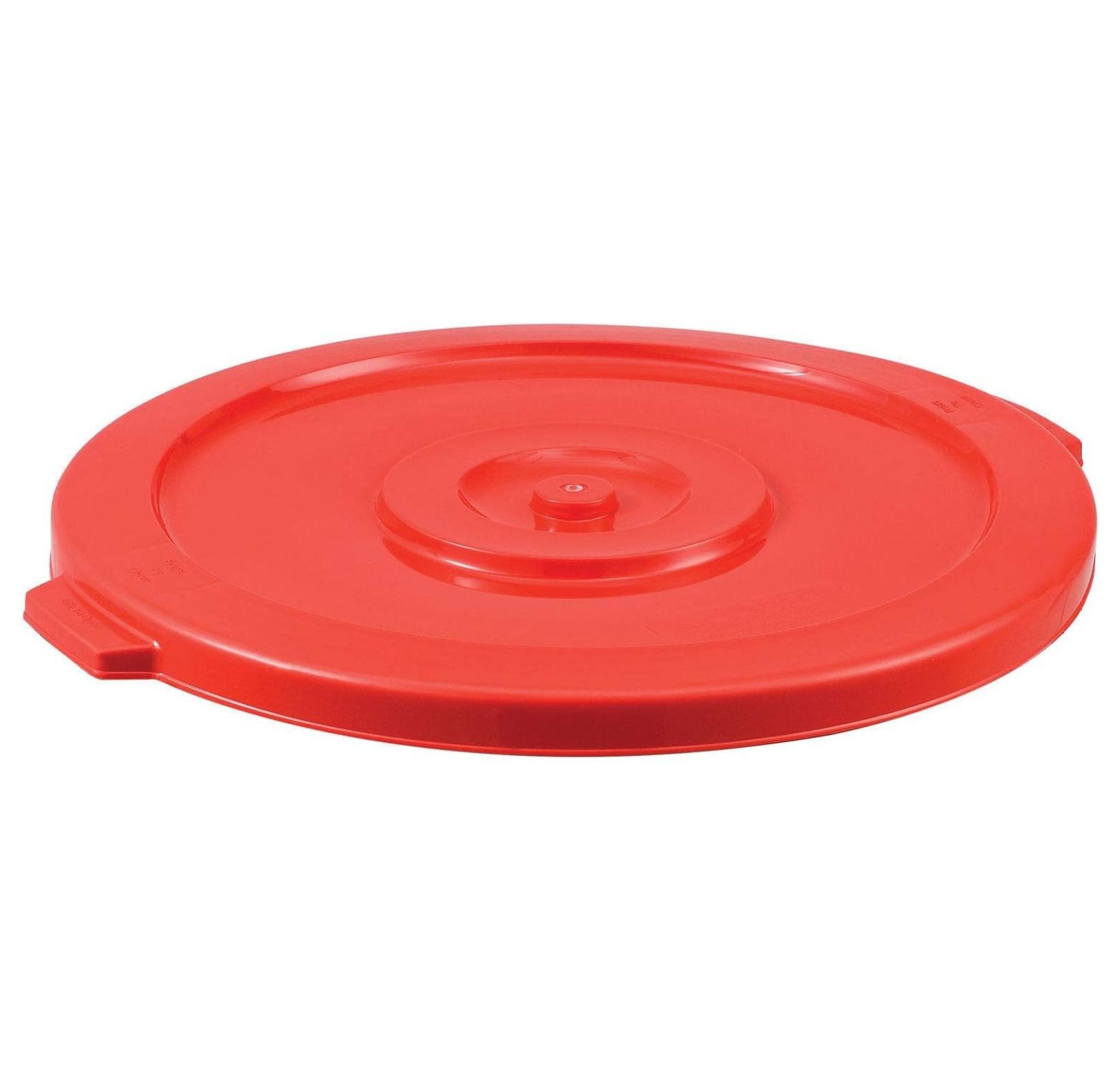 32 Gallon Garbage Can Lid, Red