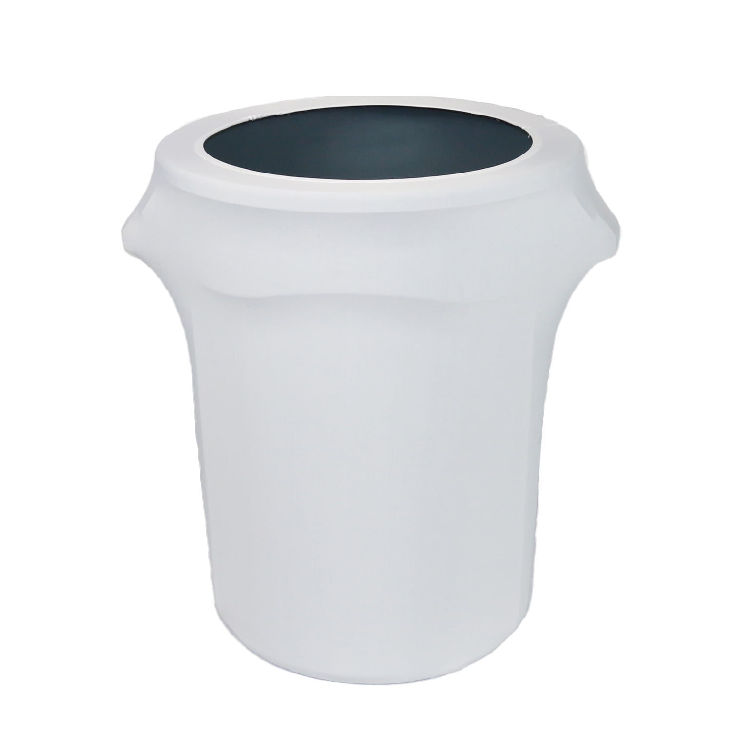 32 Gallon Spandex Trash Can/Waste Container Cover Royal Blue With Recycling Logo - Walmart.com