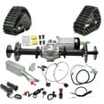 thumbnail image 1 of 32" Golf Cart Rear Differential Axle Kit with 60V 2500W DC Brushless Motor 5000RPM 12:1 Gear Ratio, Snow Sand Tracks for DIY Projects Electric Vehicles ATVs, UTVs, Quads, Buggy, Mini Bikes, Go Kart, 1 of 9
