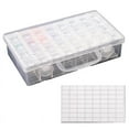 thumbnail image 1 of 32 Grids Drill Storage Containers, Diamond Organizer Case Embroidery Beads Storage Box with Label, 1 of 7