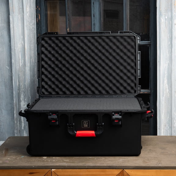 32" Hard case with Pick`n`Up foam and wheels, Extendable handle - DGCASE@60-05 | int: 25.19 x 15.67 x 10.44 in