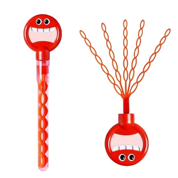 32 Holes Bubble Wand, Smiling Face Bubble Wand, Hand-Shape Bubble Sticks for Party, Outdoor Game Tool, Birthday Gifts