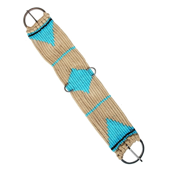 32" Horse Western Saddle Tack 15 Strand Cotton Acrylic Straight Cinch 97108-32