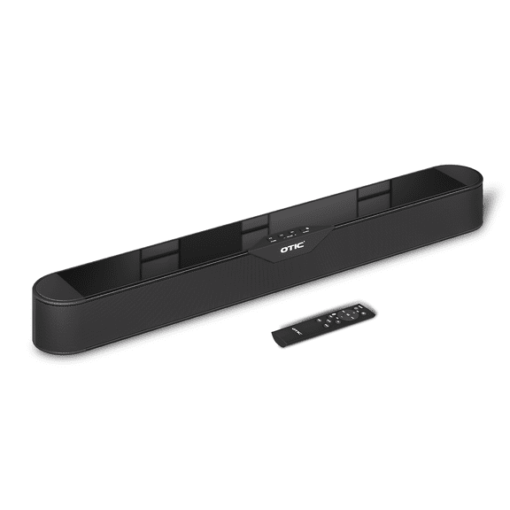 Bluetooth Soundbar for TV, 32 Inch Dolby Digital Sound Bar Speaker with HDMI ARC, Optical & AUX Input, 5 EQ Modes, Wireless Music Streaming, Remote Control, 30W Audio System