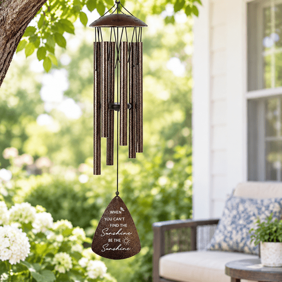 Windmill Recipe Create 32-Inch Antique Bronze Wind Chime, Inspirational Gift for and ...