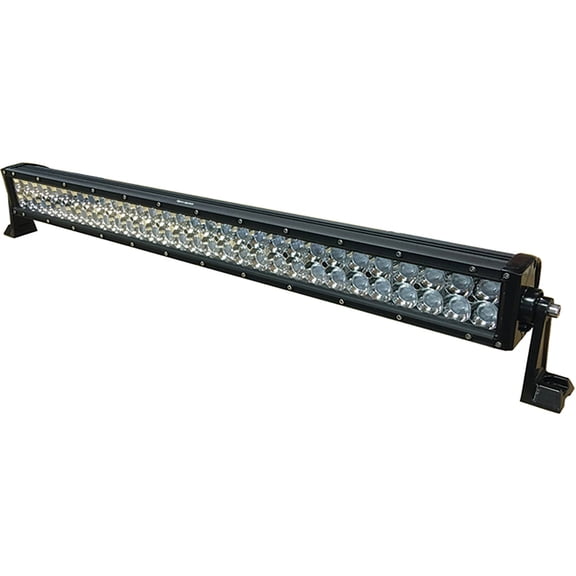 32 Inch Double Row LED Light Bar 9900 Lumens Spot Flood Combo 180W 12-24V Compatible with John Deere New Holland AGCO Massey Ferguson Tractor Equipment UTV ATV Off-Road Universal