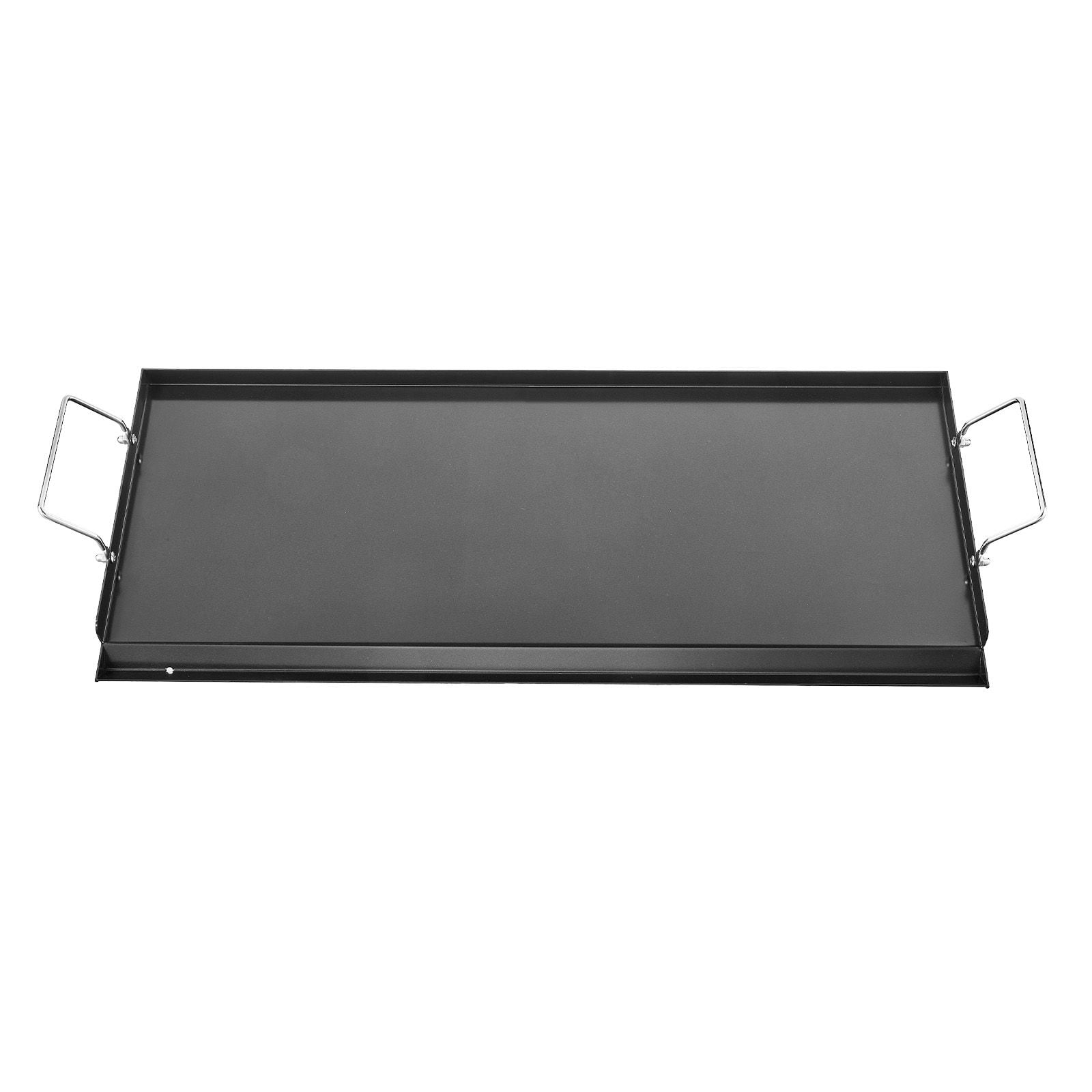 32 Inch Flat Top Griddle, Carbon Steel Restaurant Style Grill Pan for Outdoor Stove Top, BBQ Cookware