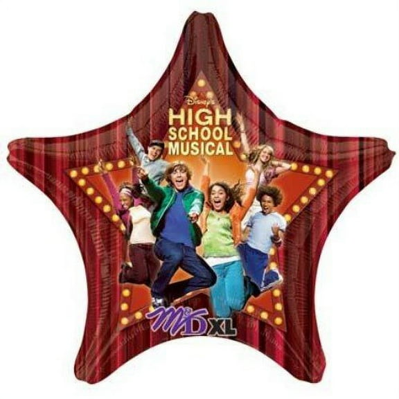 32 Inch High School Musical --Star-- Super Shape Balloon - Each