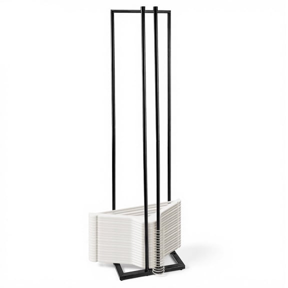 32 Inch Metal Clothes Hanger Stacker Closet and Laundry Storage Organizer