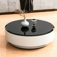 thumbnail image 1 of 32" Inch Round Tempered Glass Table Top black Glass 1/2" Inch Thick Beveled Polished Edge, 1 of 9
