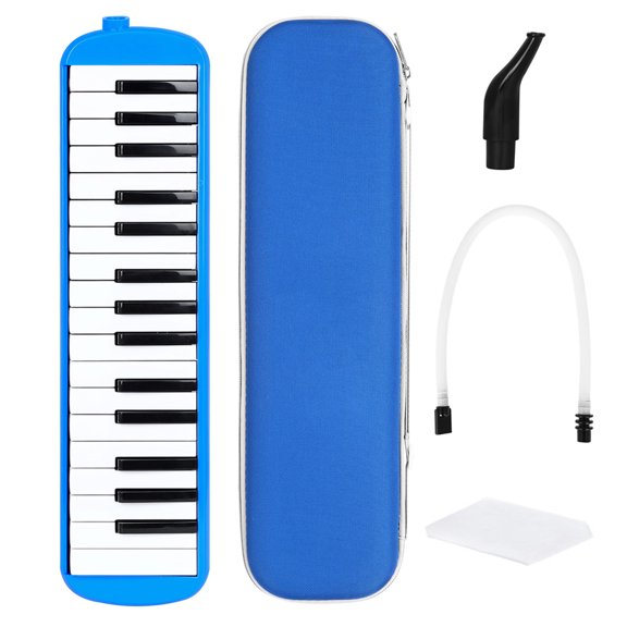 32 Key Harmonica Melodica Instrument for Clear Sound and Wide Ranges Perfect for Beginners and Professional Portable Use