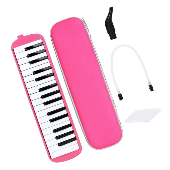 32 Keys Harmonica Melodica Portable with Clear Sound for Beginners Professionals Easy Learning