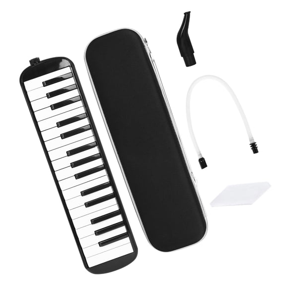 32 Keys Harmonica Melodica Portable with Clear Sound for Beginners Professionals Easy Learning