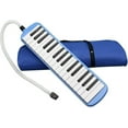 thumbnail image 1 of 32 Keys Melodica Piano Musical Instrument for Beginner Gift with Carrying Bag (blue), 1 of 10