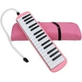 thumbnail image 1 of 32 Keys Melodica Piano Musical Instrument for Beginner Gift with Carrying Bag (pink), 1 of 9